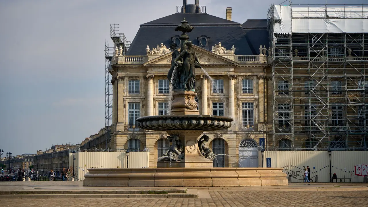 Bordeaux et la place de la Bourse