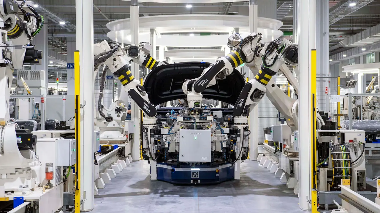 Chaîne d’assemblage automobile